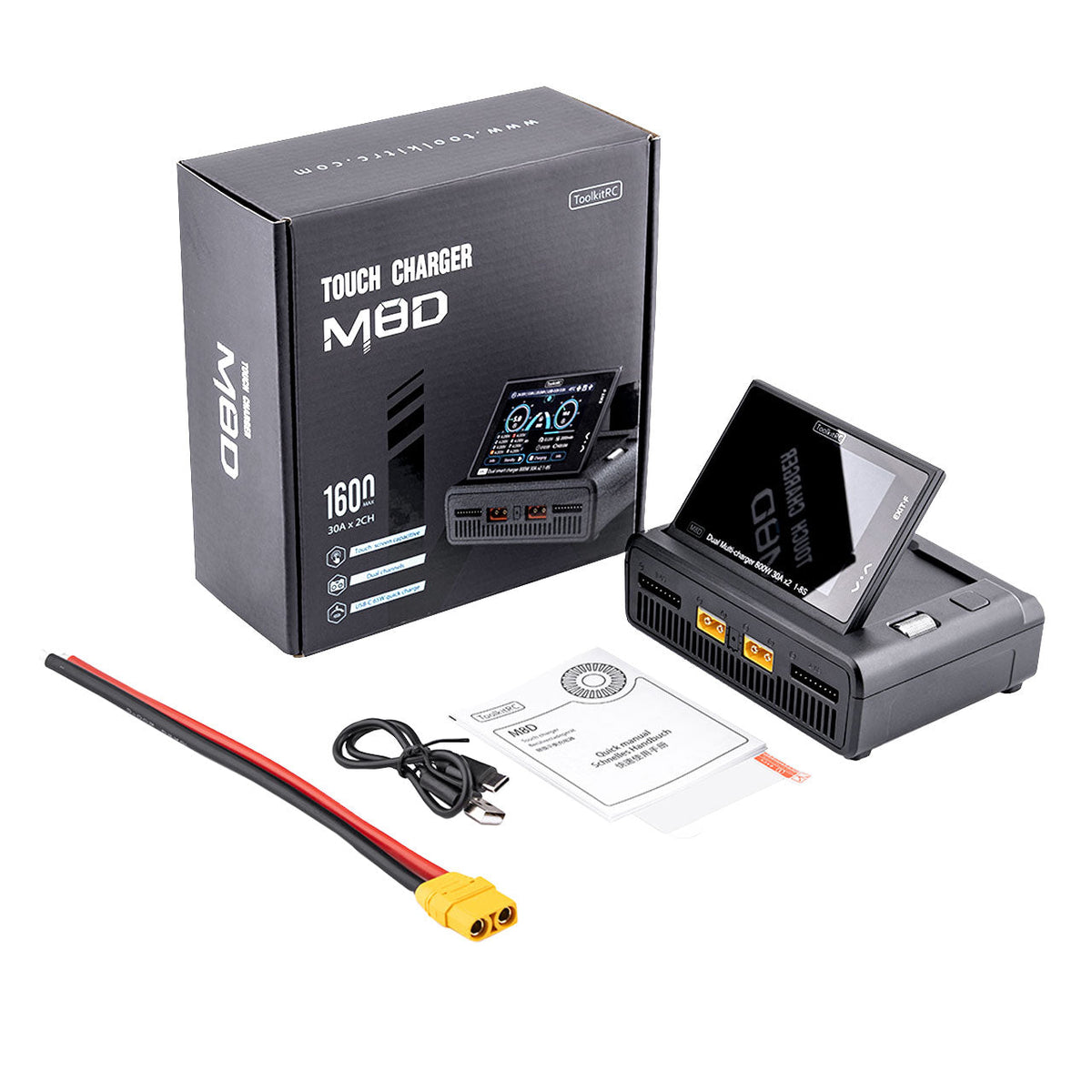 ToolKitRC Dual-Channel DC Battery Chargers