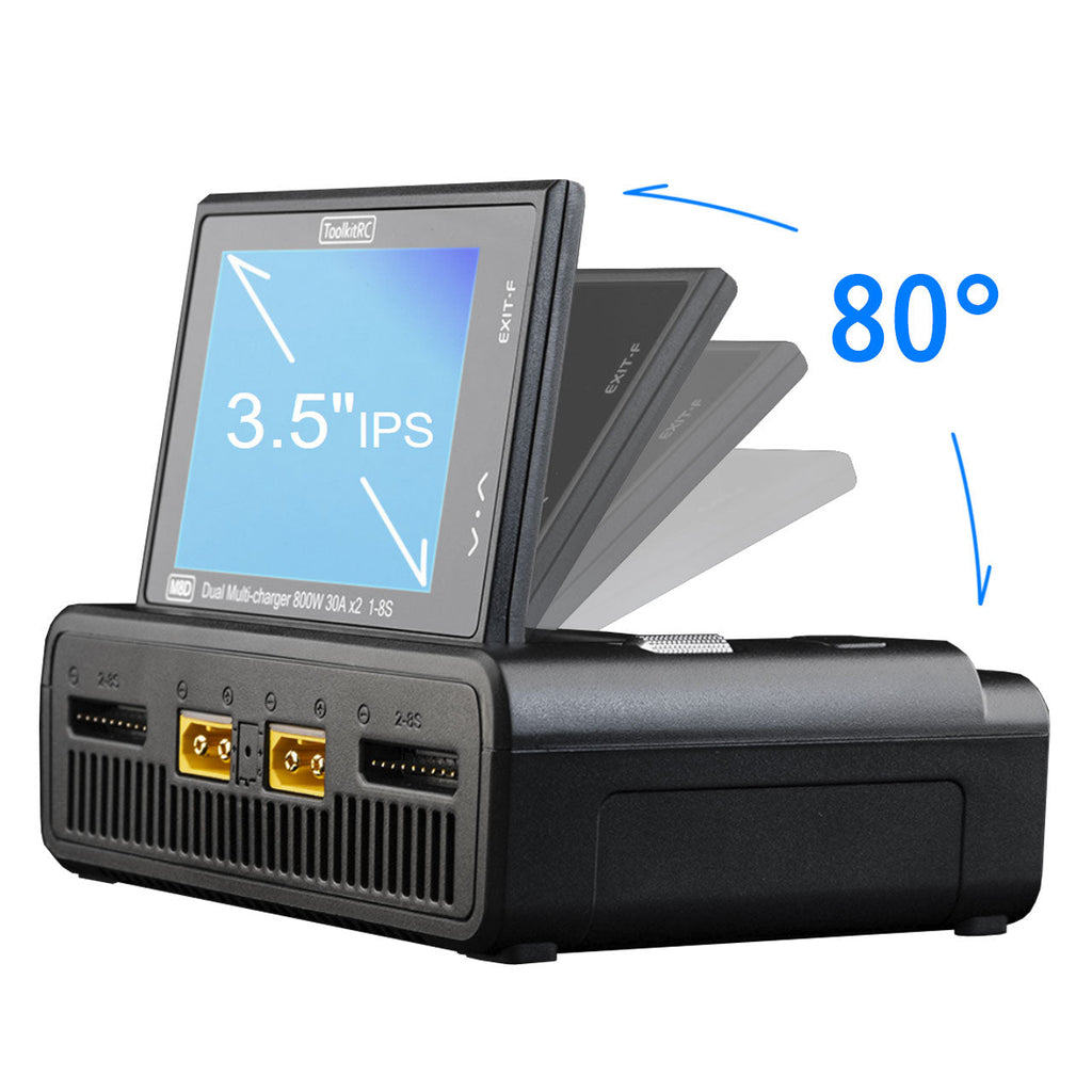 ToolKitRC Dual-Channel DC Battery Chargers