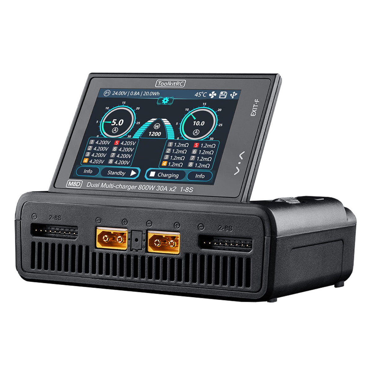 ToolKitRC Dual-Channel DC Battery Chargers