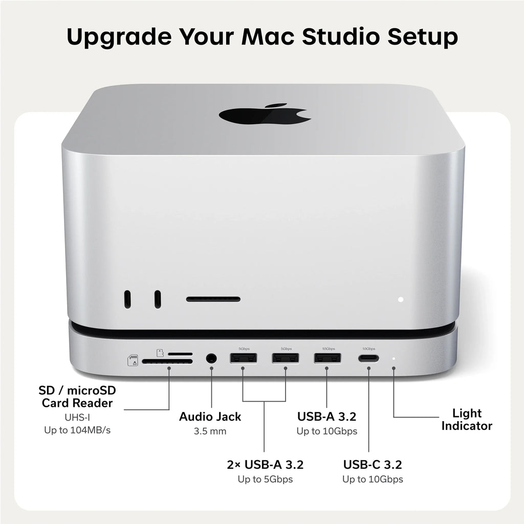 Satechi Mac Studio Stand and USB-C Hub
