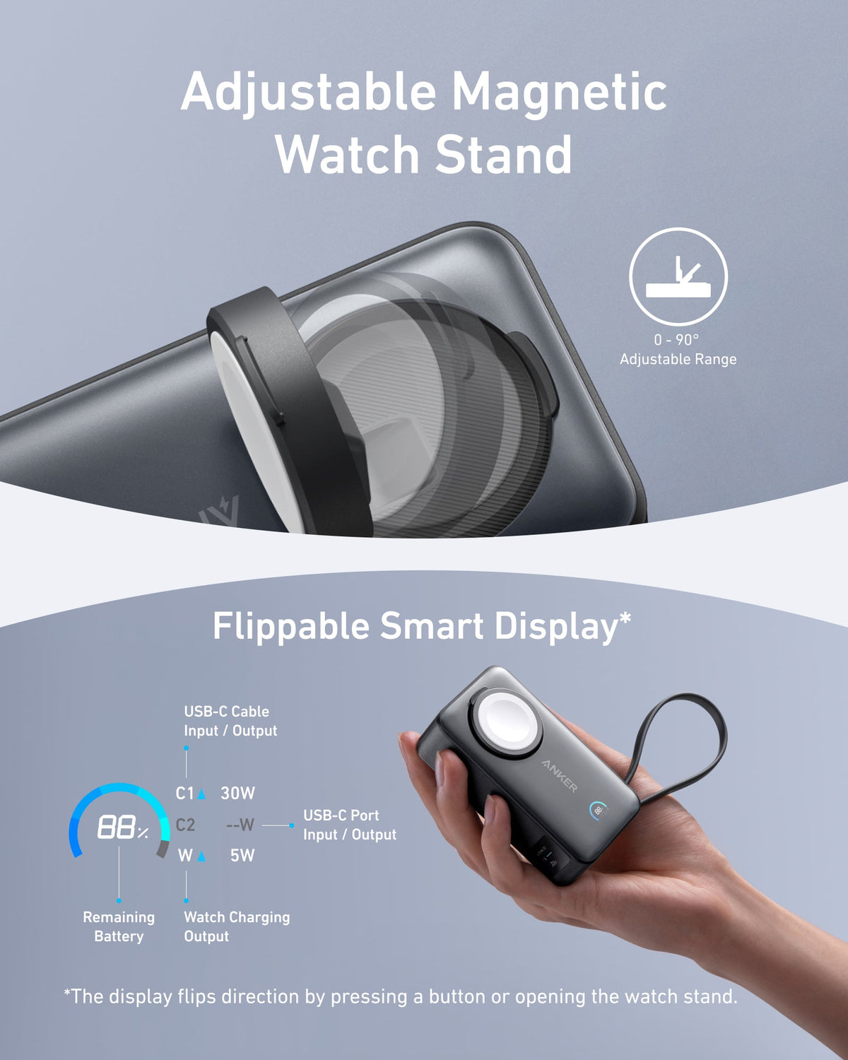 beta-anker-us Power Bank with Apple Watch Charger