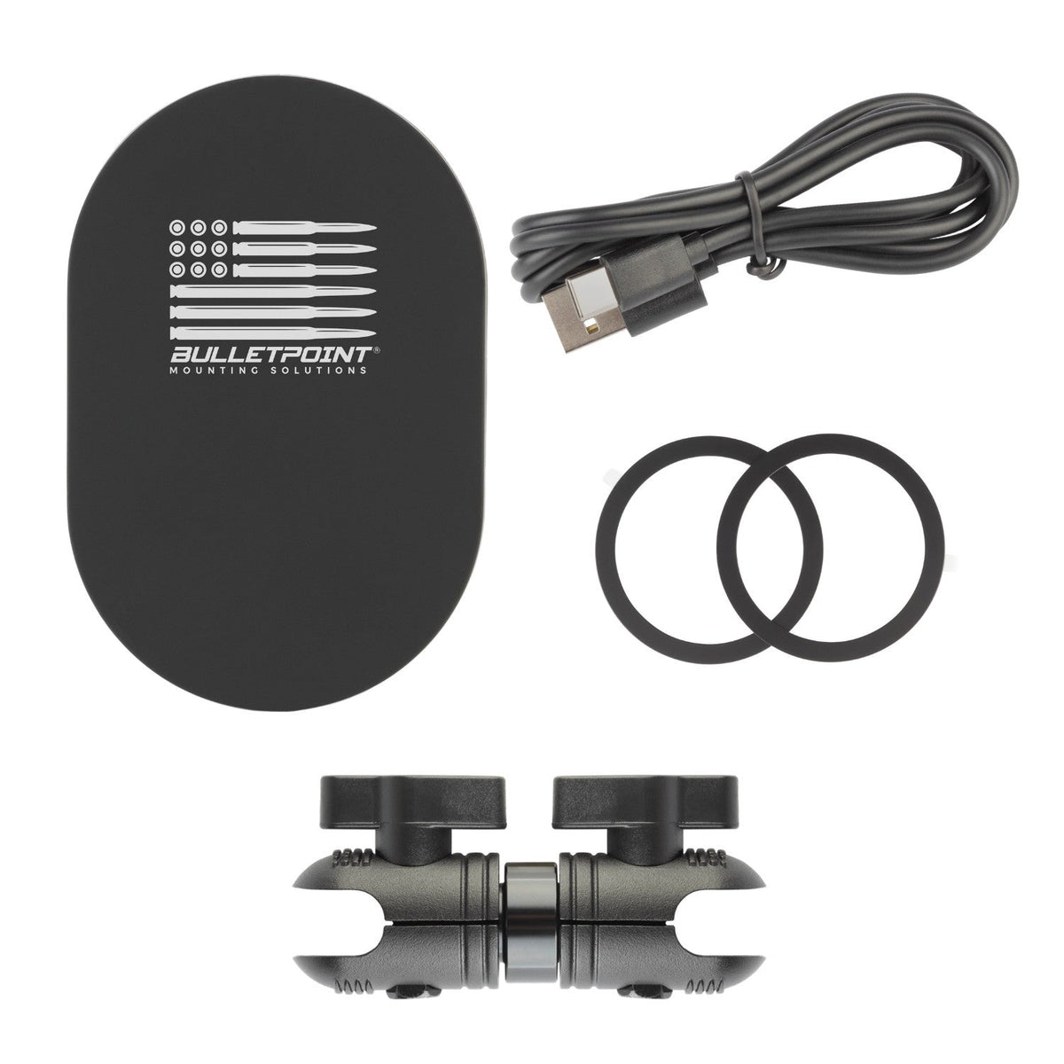 Bulletpoint Mounting Solutions Magnetic Wireless Car Phone Charger