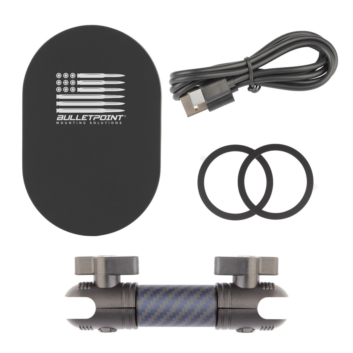 Bulletpoint Mounting Solutions Magnetic Wireless Car Phone Charger