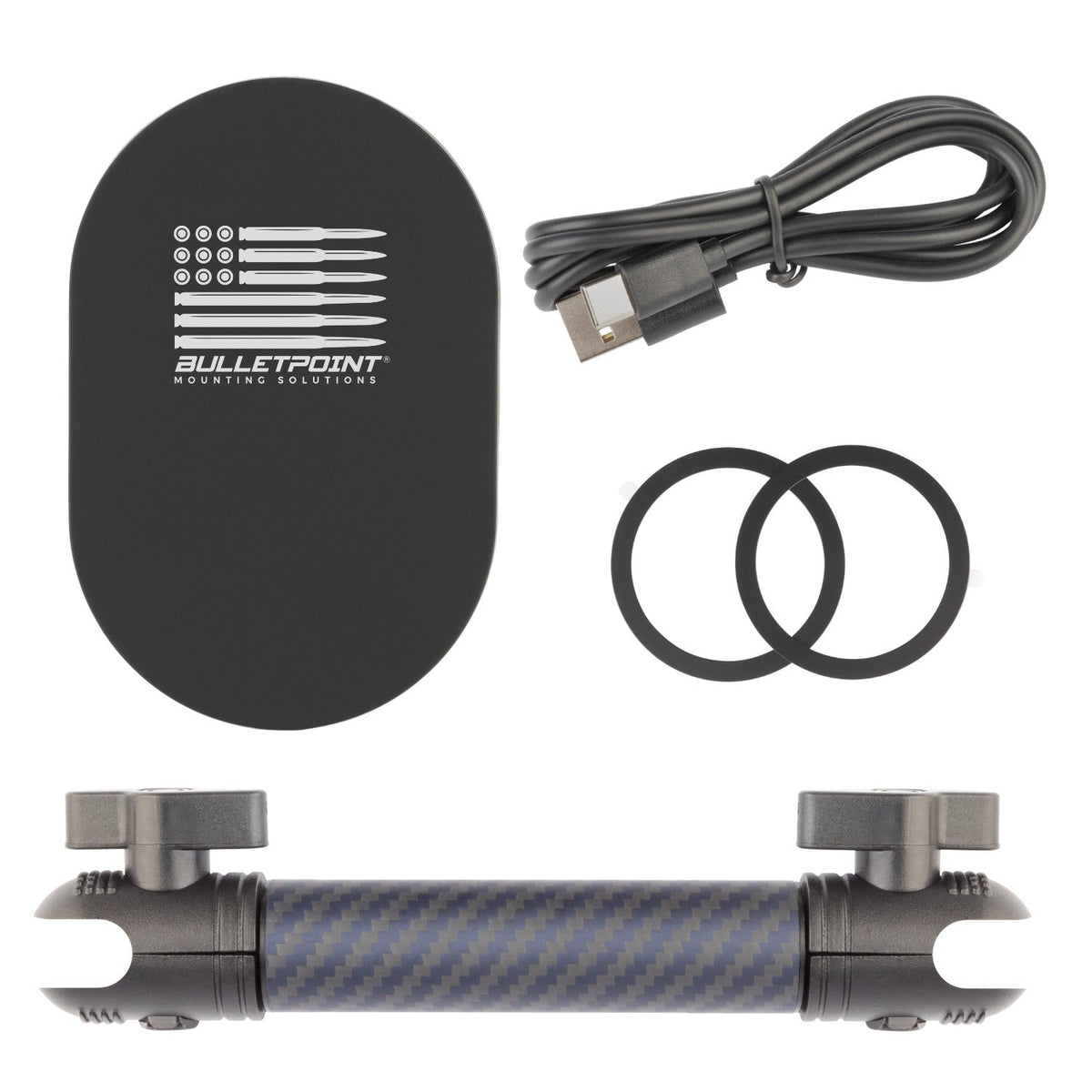 Bulletpoint Mounting Solutions Magnetic Wireless Car Phone Charger
