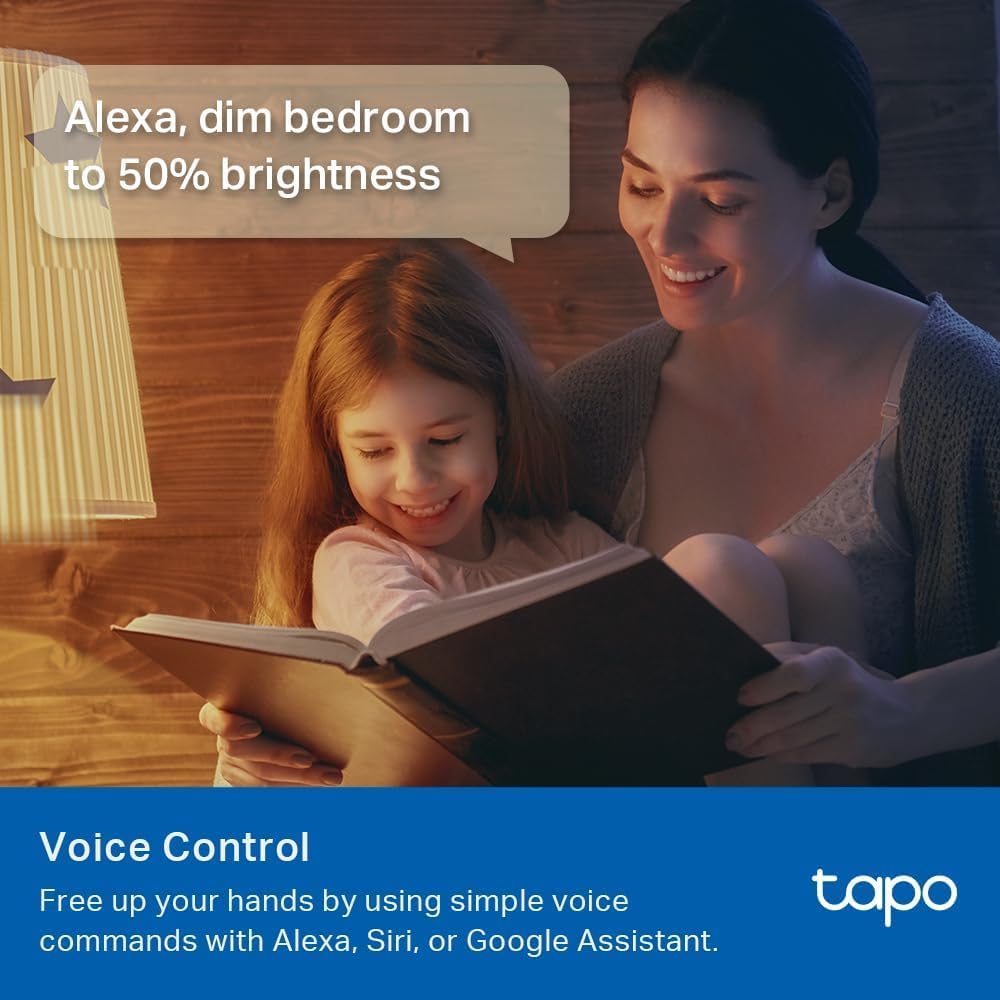 Tapo Matter RGBW Smart LED Bulb 2-Pack