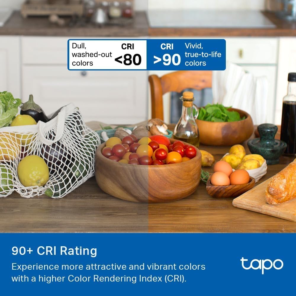 Tapo Matter RGBW Smart LED Bulb 2-Pack