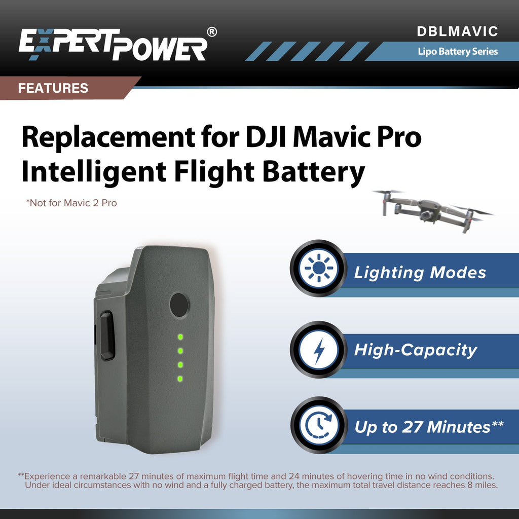 ExpertPower Direct Mavic Pro Replacement Drone Battery
