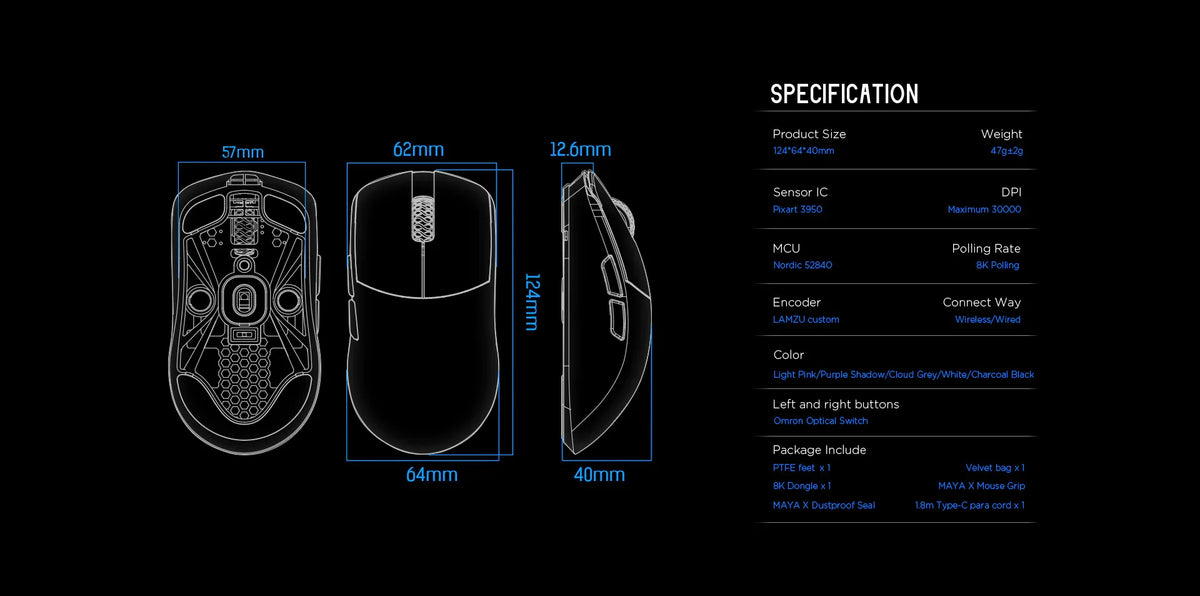 Lamzu Wireless Gaming Mouse