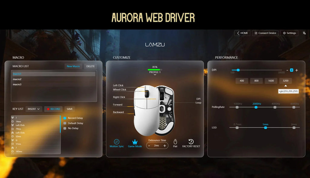 Lamzu Wireless Gaming Mouse