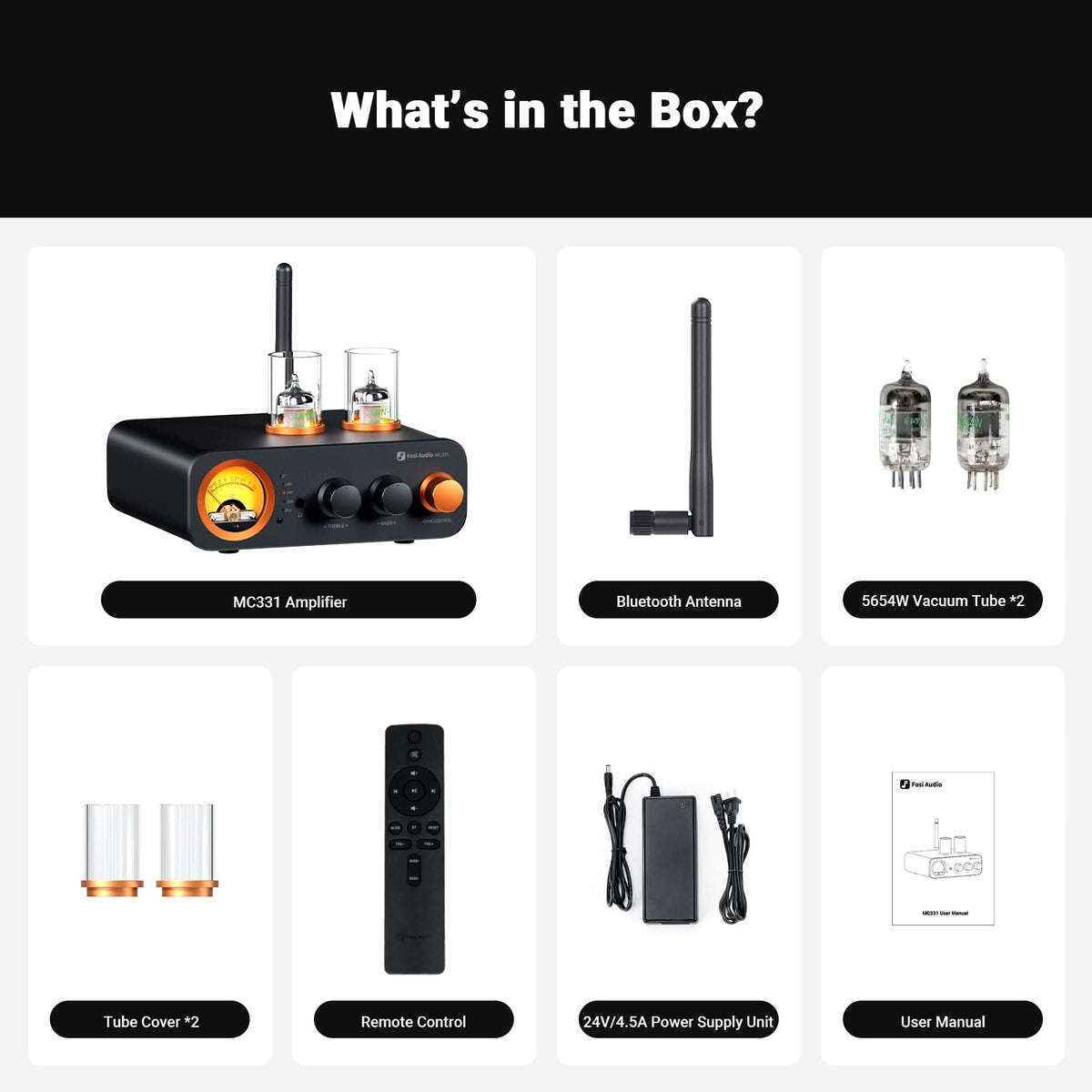 Fosi Audio Integrated Tube Amplifier