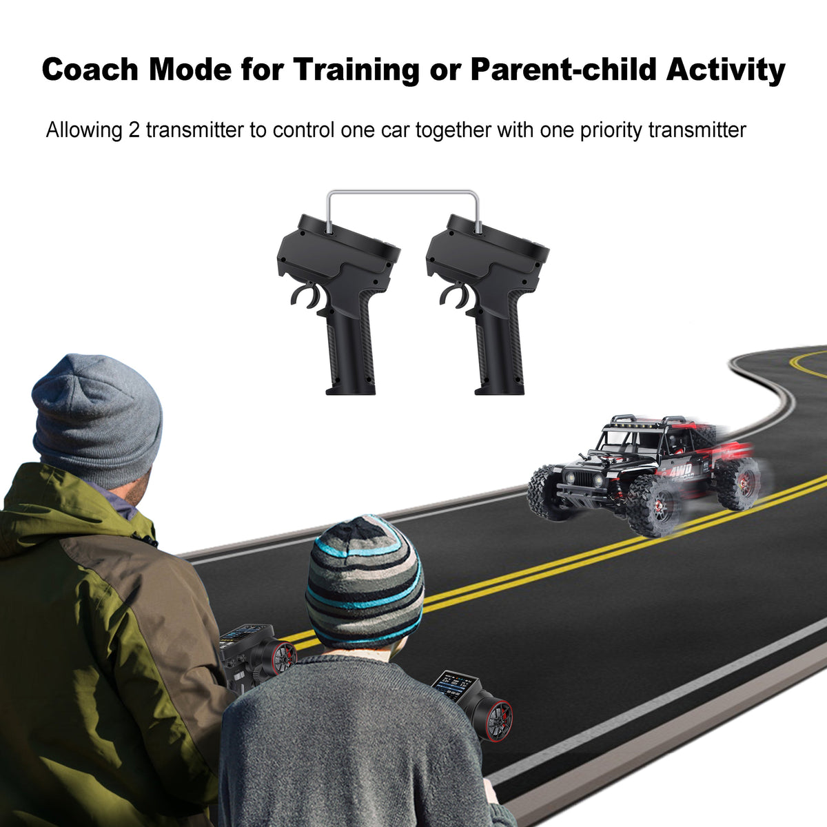 Meus Racing RC Transmitter Kits and Receiver Options