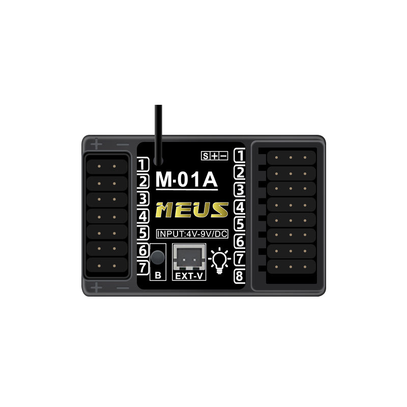 Meus Racing RC Transmitter Kits and Receiver Options