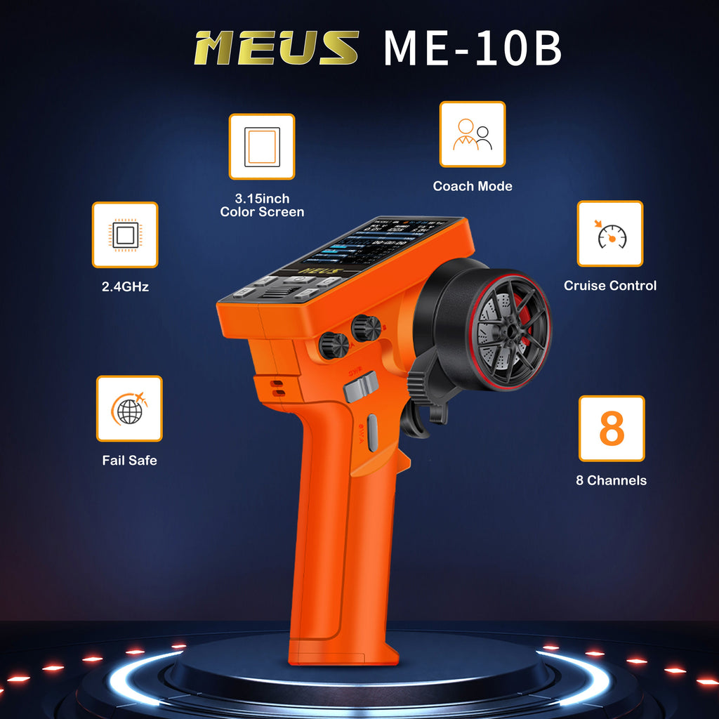 Meus Racing RC Transmitter Kits and Receiver Options