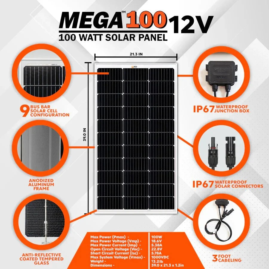 Rich Solar Monocrystalline Solar Panel