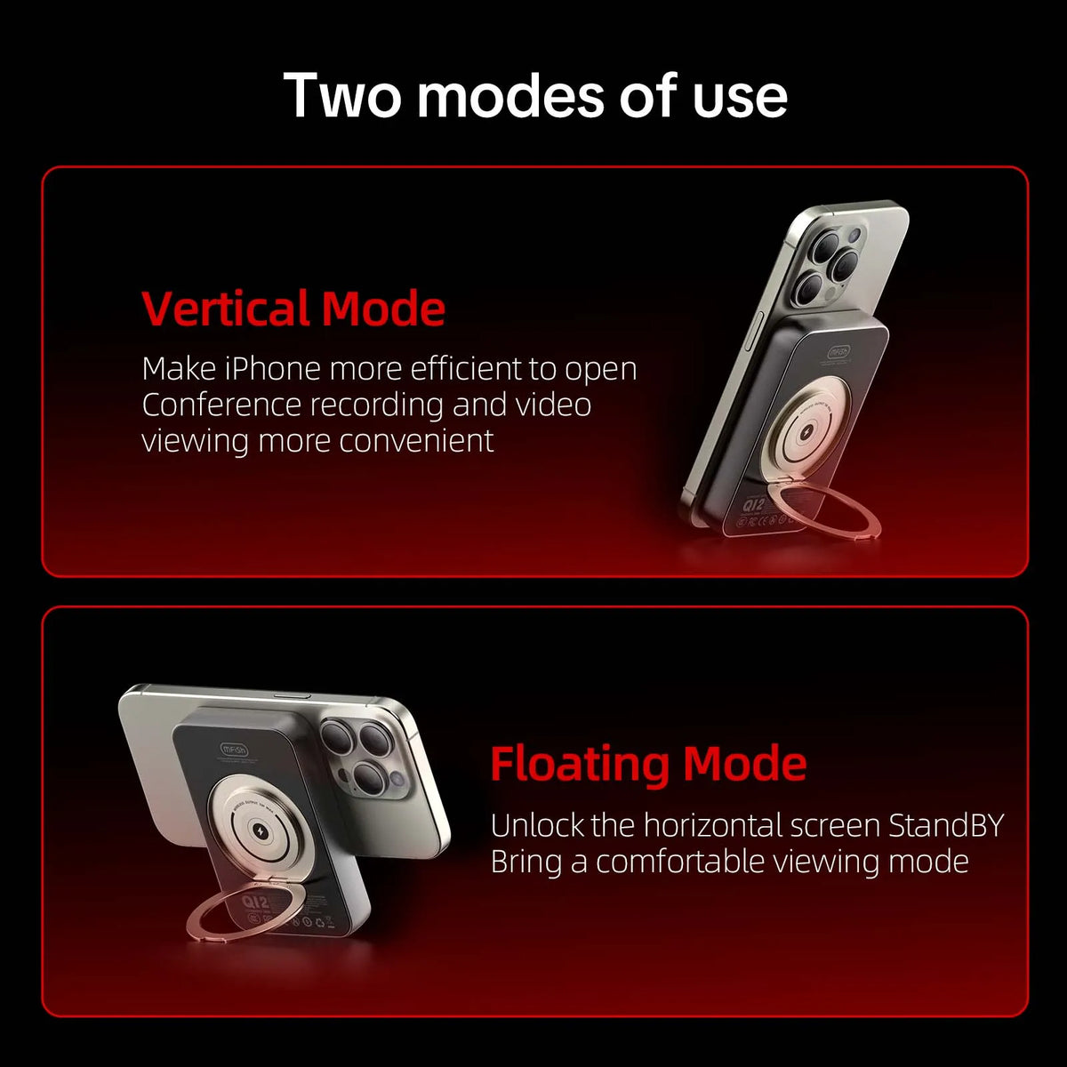 mfish Magnetic Wireless Power Bank