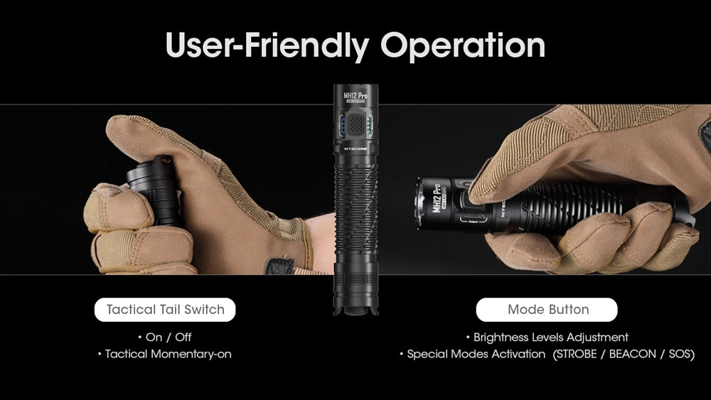 Nitecore USB-C Rechargeable LED Flashlight