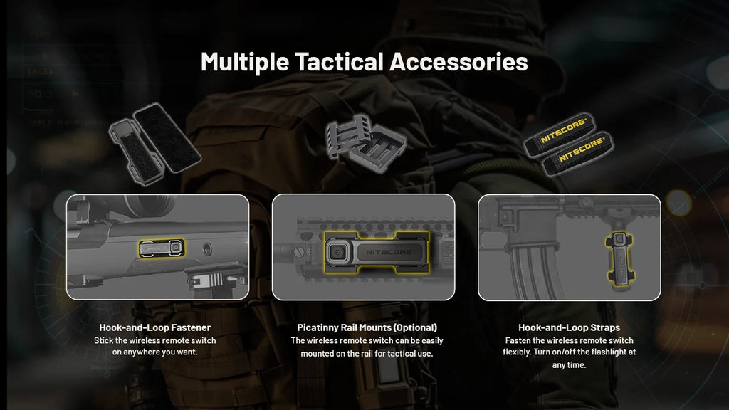 Nitecore Long-Throw Rechargeable Flashlight