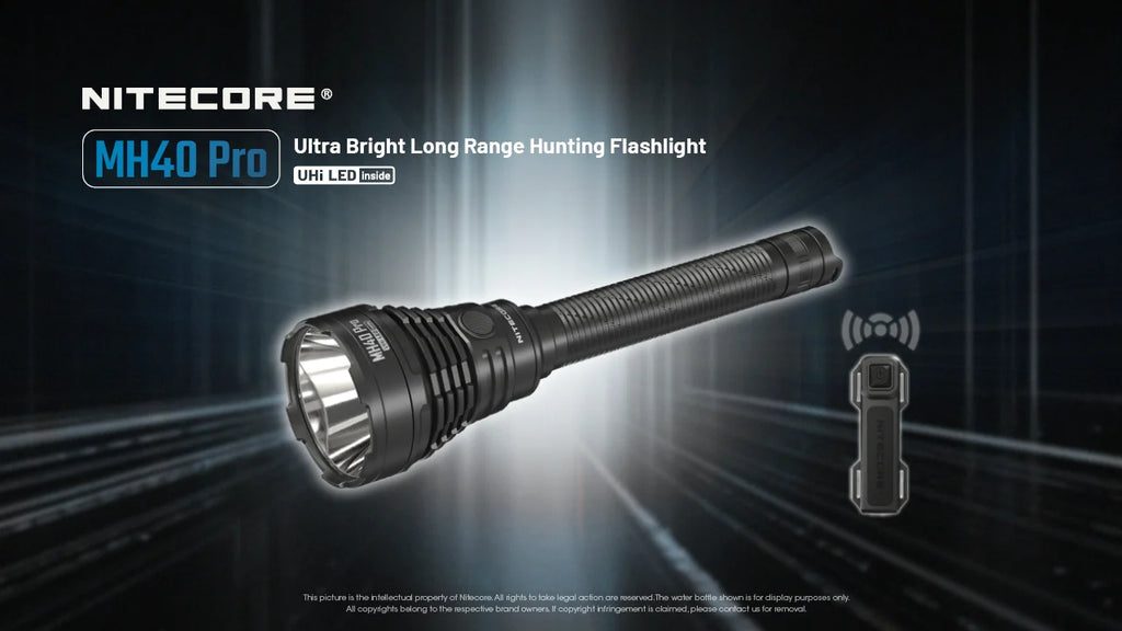 Nitecore Long-Throw Rechargeable Flashlight