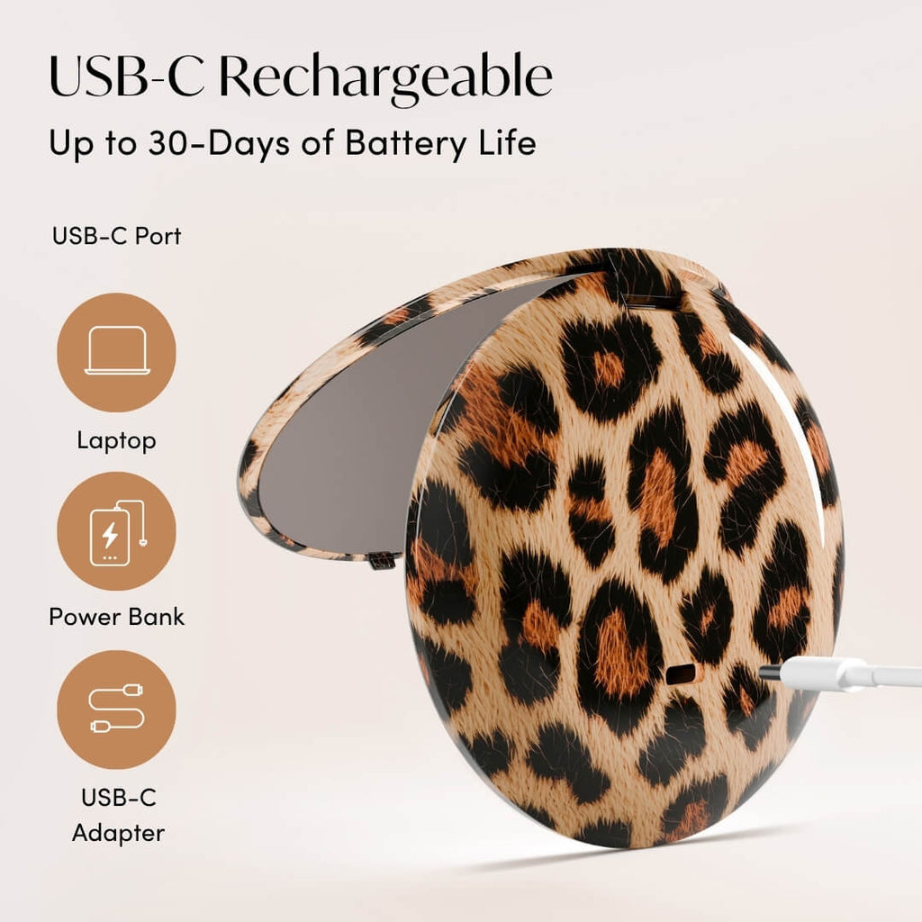 Fancii Rechargeable LED Compact Mirror