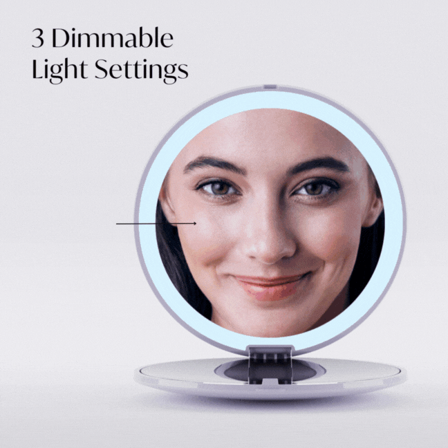 Fancii Rechargeable LED Compact Mirror