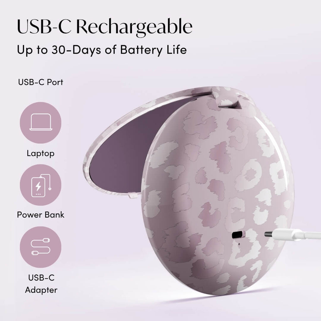 Fancii Rechargeable LED Compact Mirror