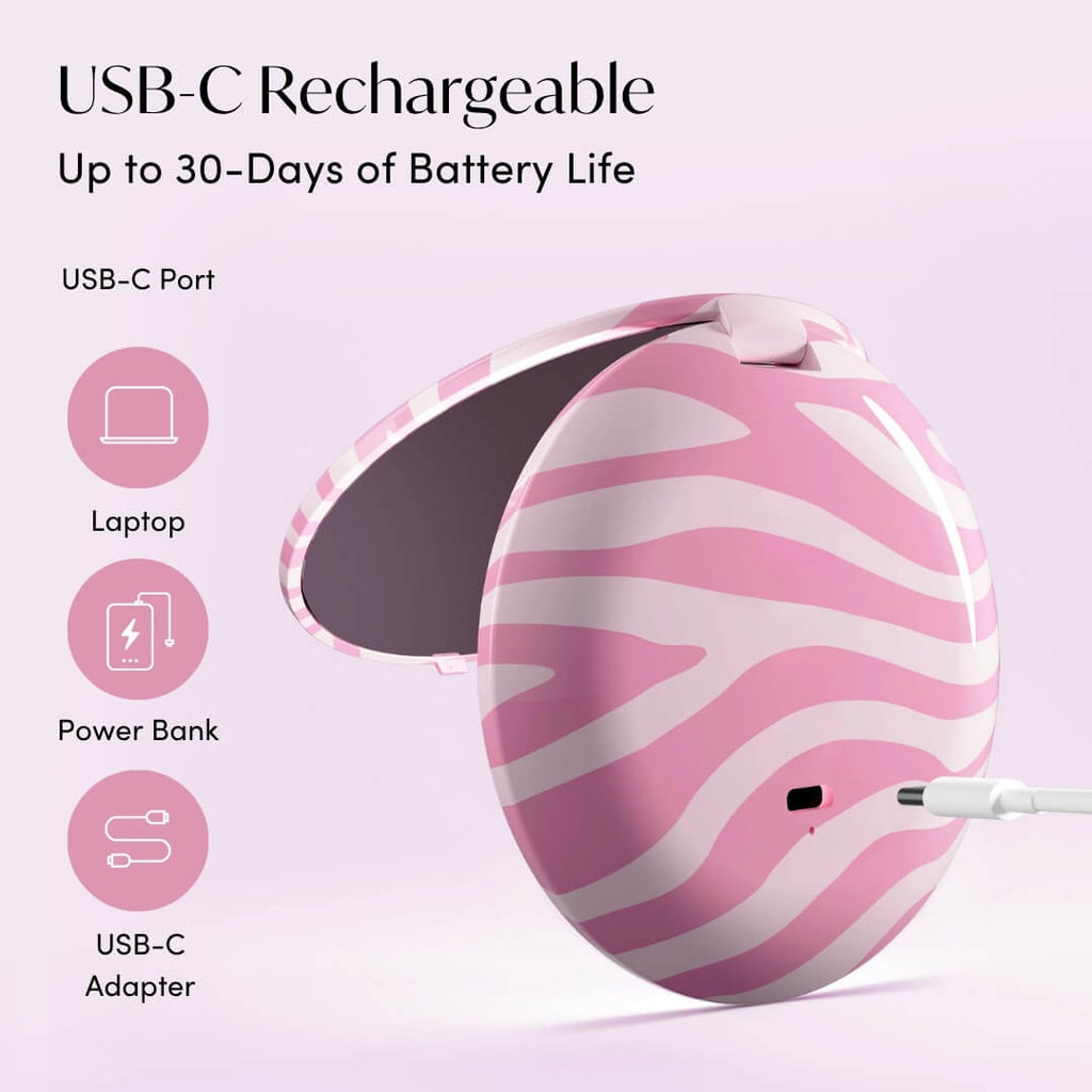 Fancii Rechargeable LED Compact Mirror