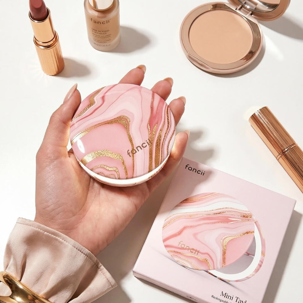 Fancii Rechargeable LED Compact Mirror