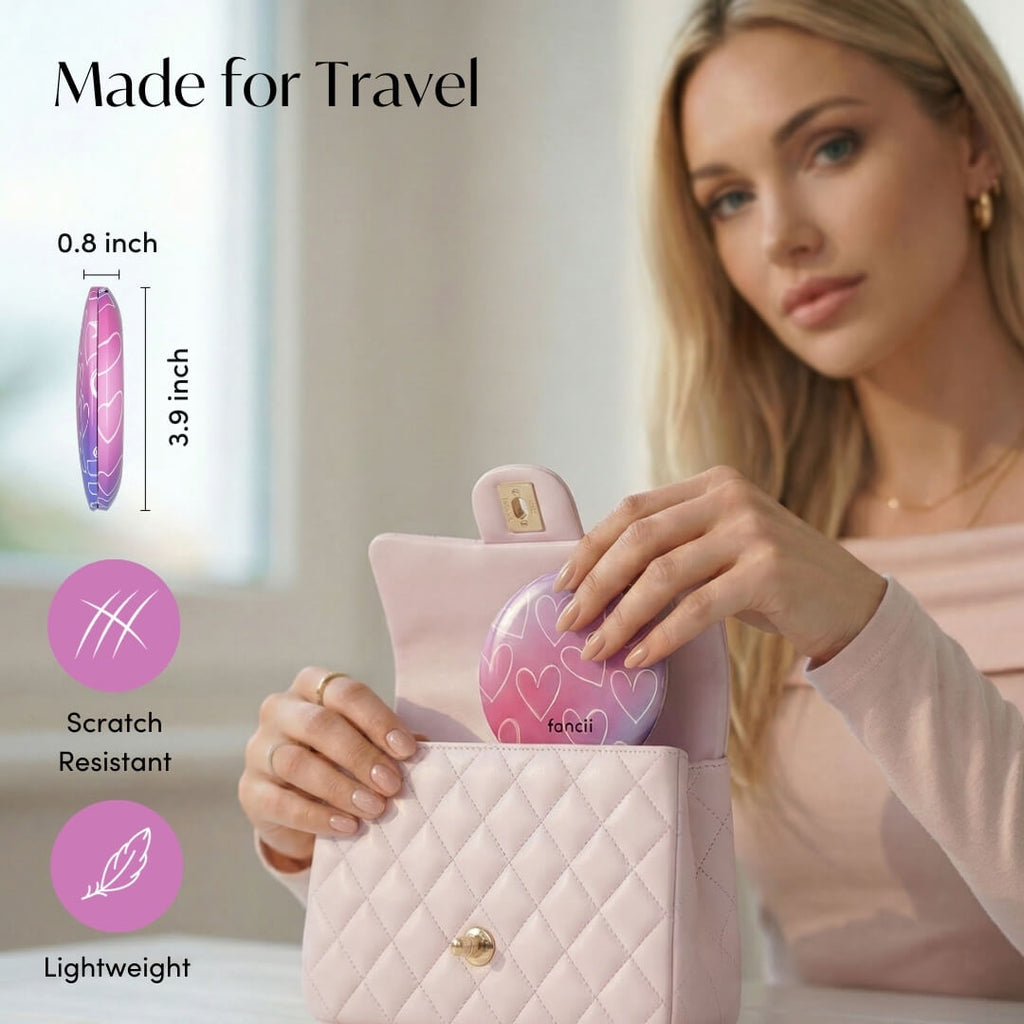 Fancii Rechargeable LED Compact Mirror