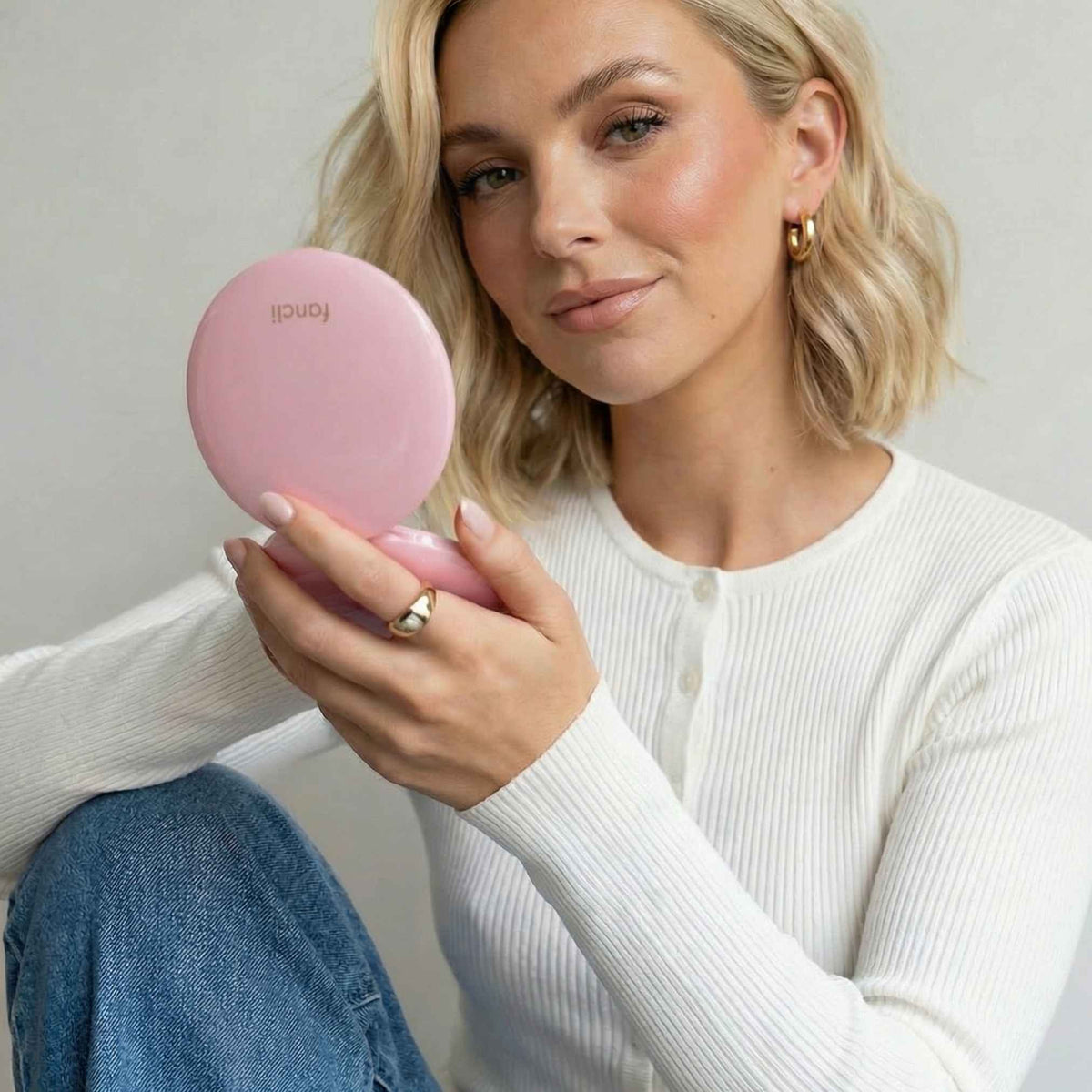 Fancii Rechargeable LED Compact Mirror