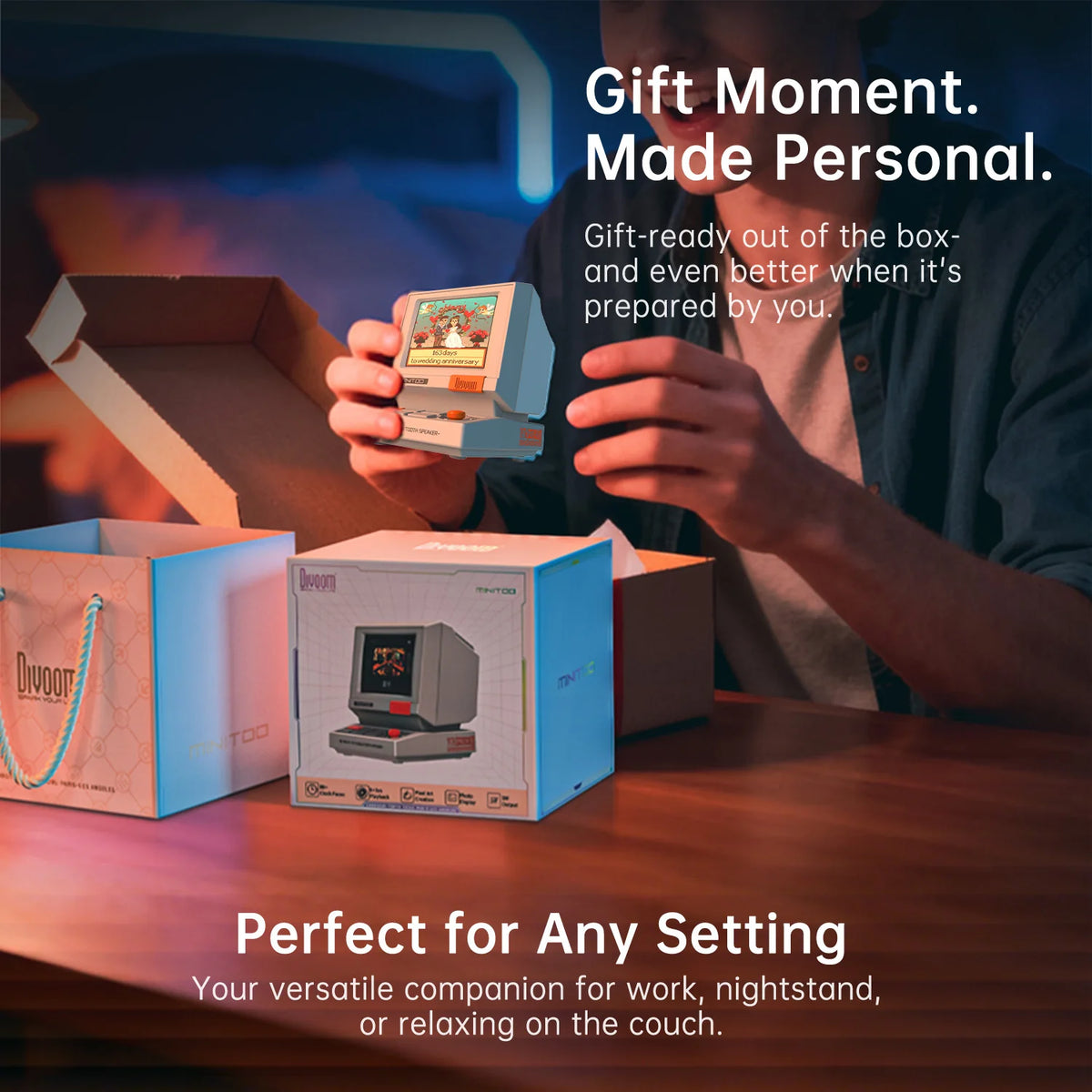 Divoom International Portable Bluetooth Speaker