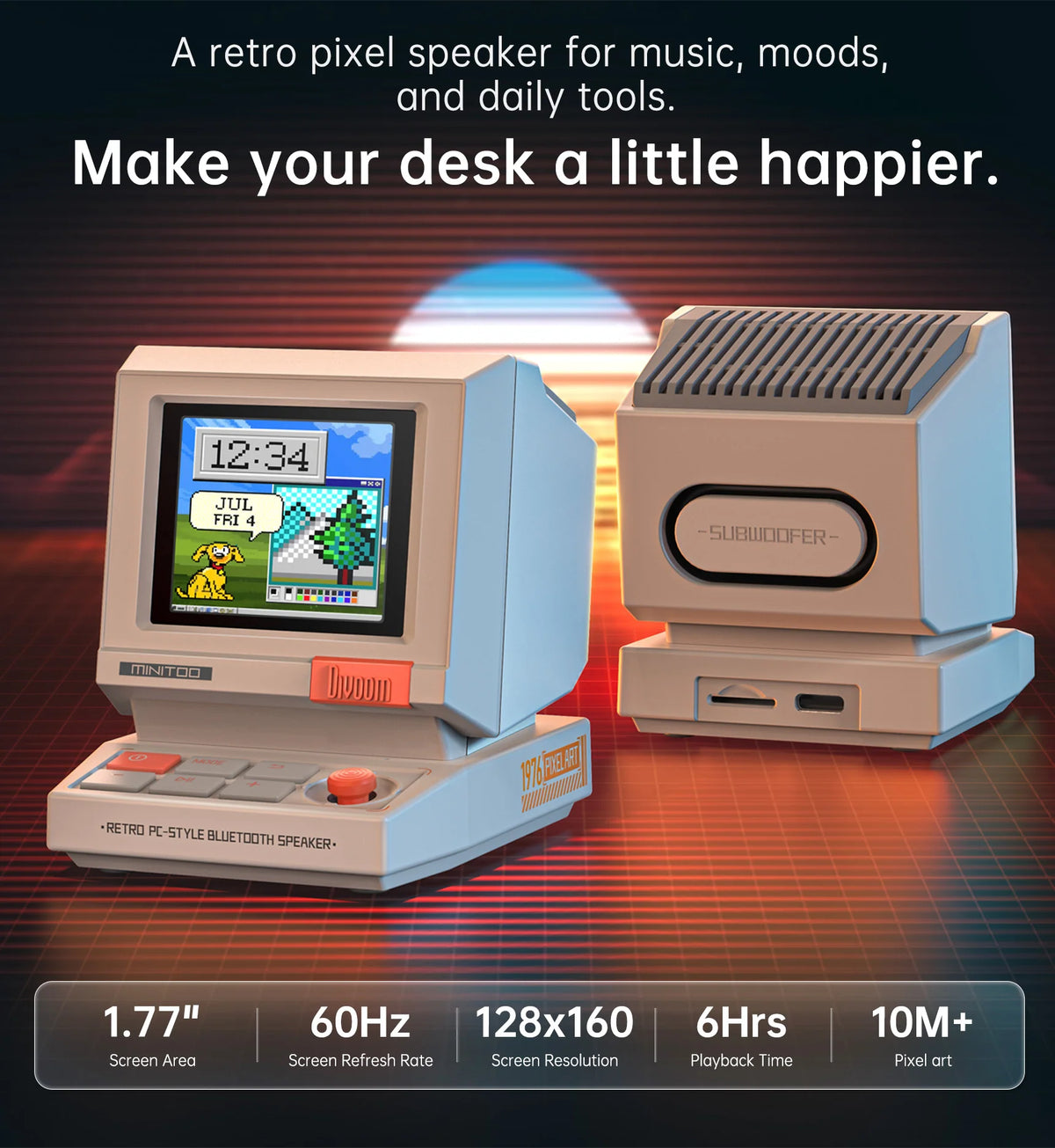Divoom International Portable Bluetooth Speaker