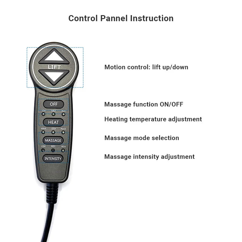 Life Easy Supply Recliner Controller and Control Box Kit