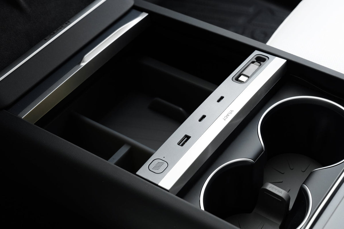 JOWUA LED Center Console Organizer Bundle