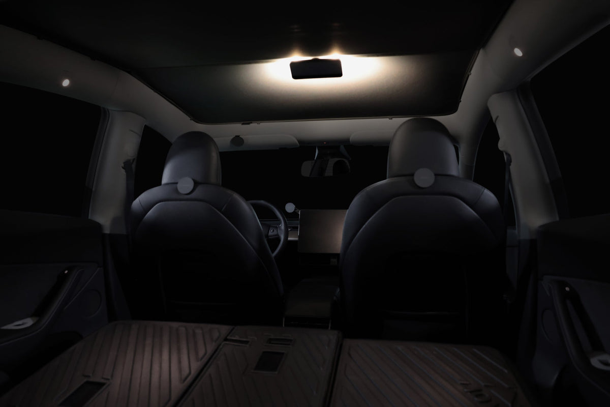 JOWUA LED Center Console Organizer Bundle