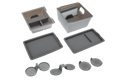 JOWUA LED Center Console Organizer Bundle