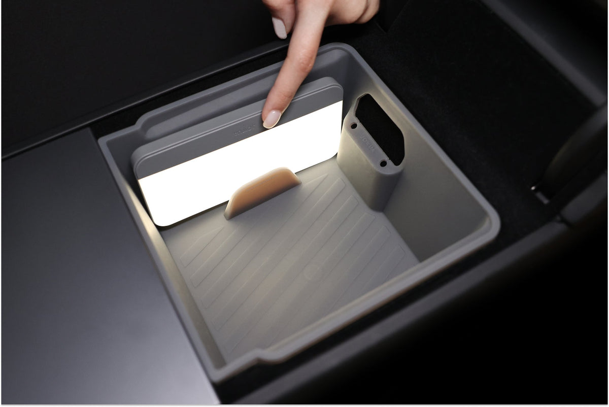 JOWUA LED Center Console Organizer Bundle