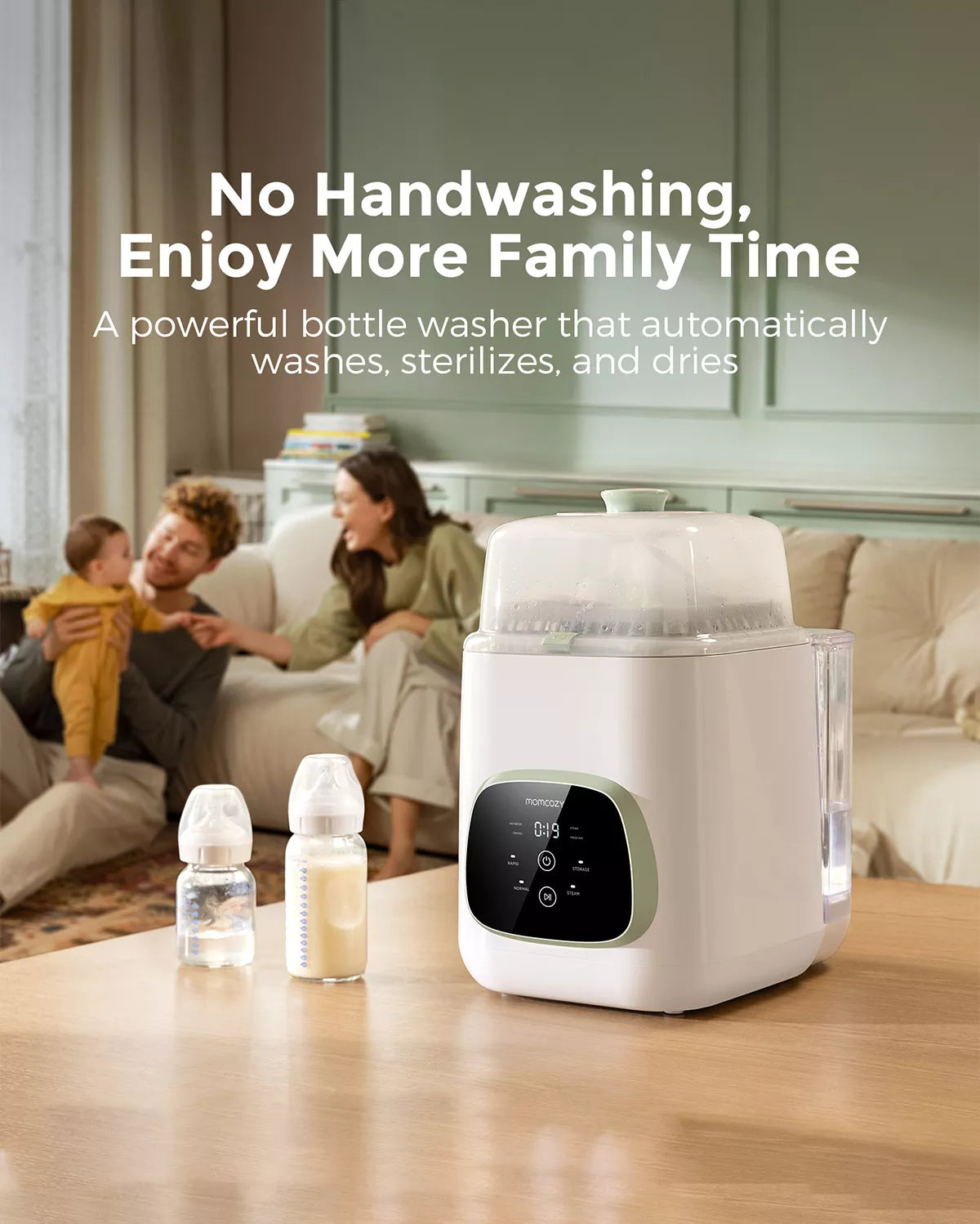 momcozy Automatic Bottle Washer and Sterilizer