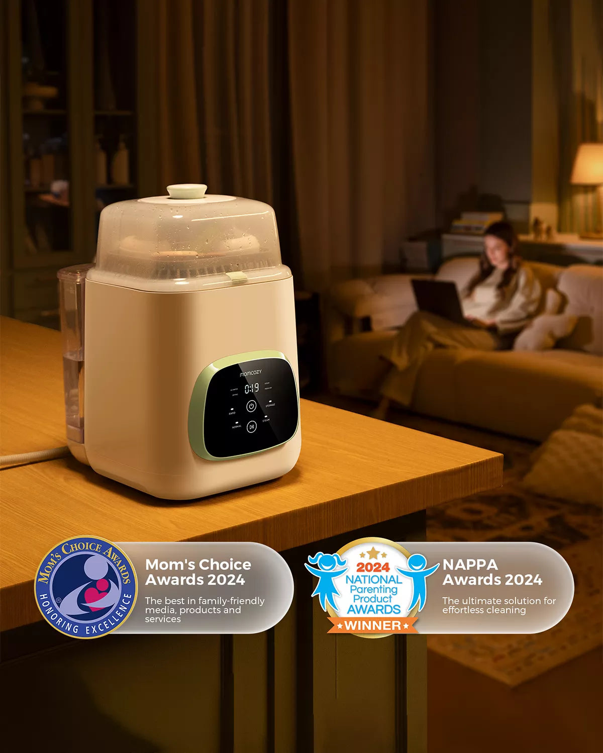 momcozy Automatic Bottle Washer and Sterilizer