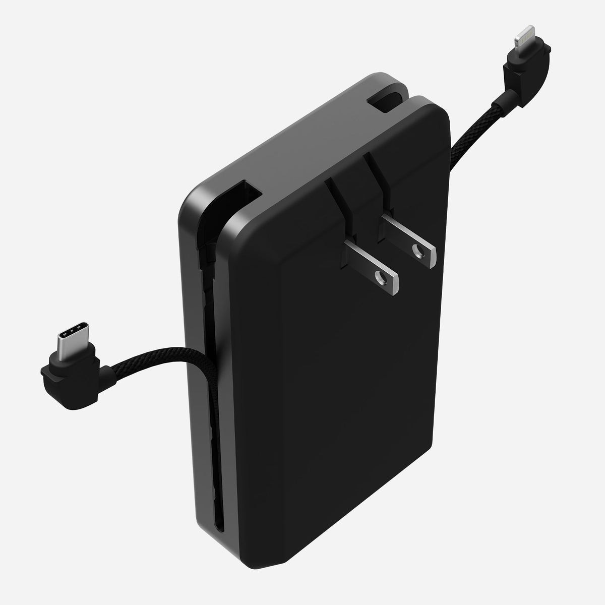mophie 10,000mAh Power Bank with Integrated Cables