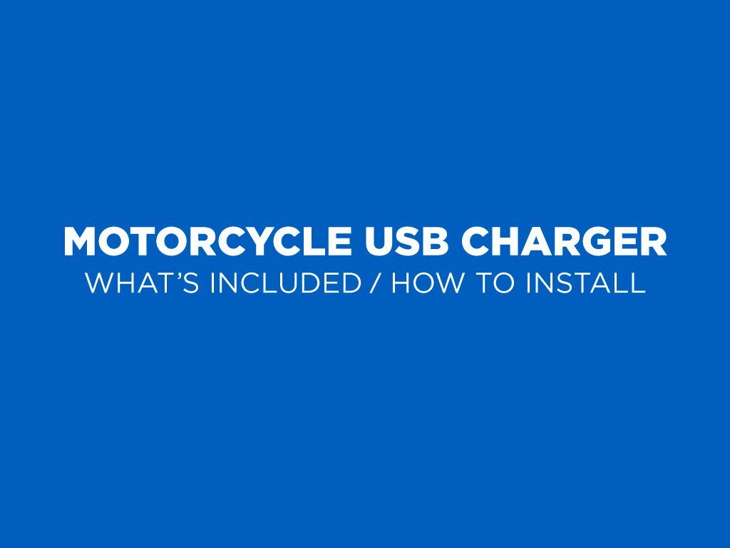 Quad Lock Motorcycle USB Charger