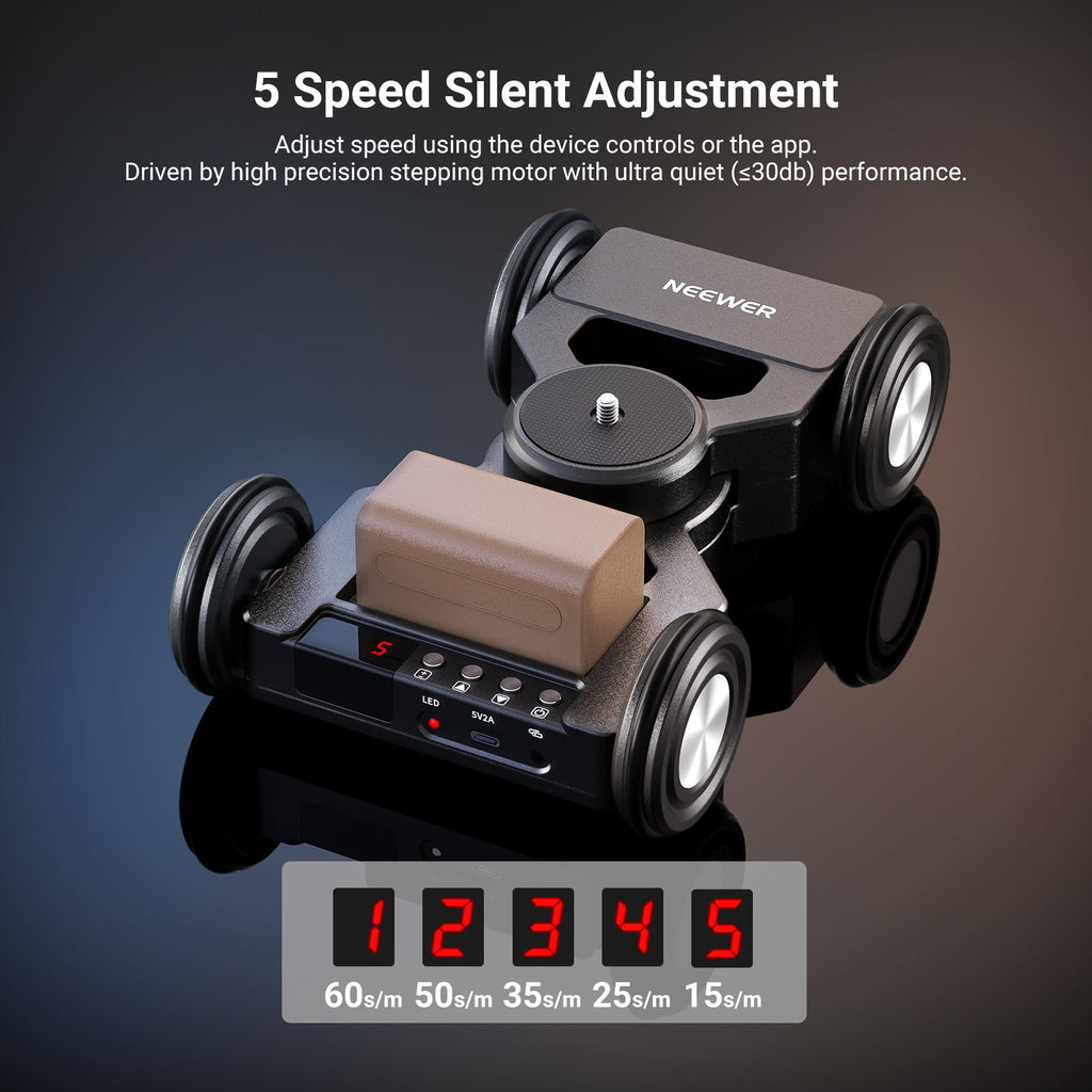 neewer.com Motorized Camera Dolly