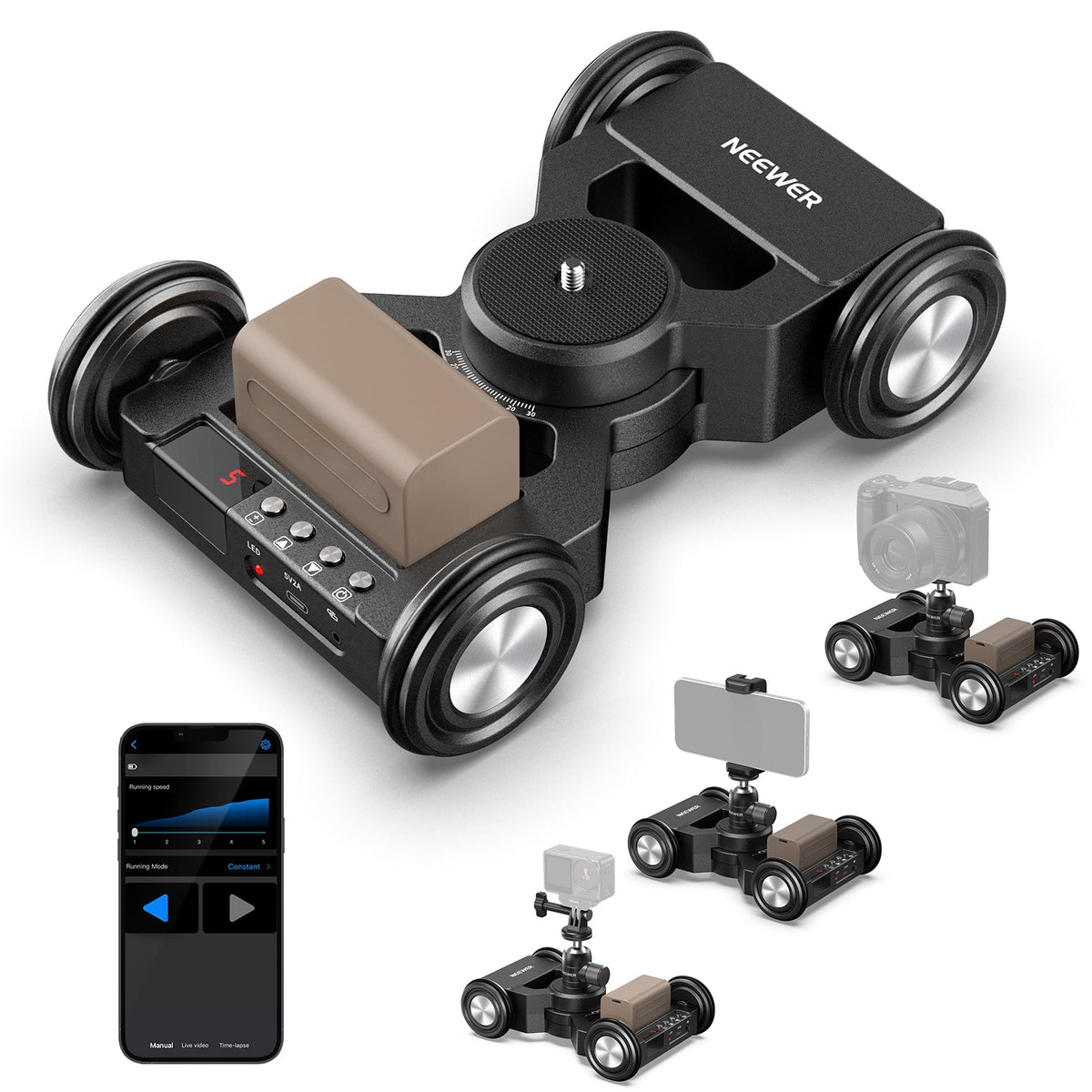 neewer.com Motorized Camera Dolly