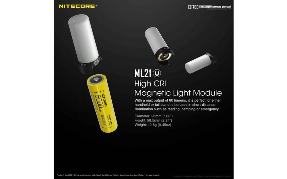 Nitecore Battery Lantern and Charger Kit