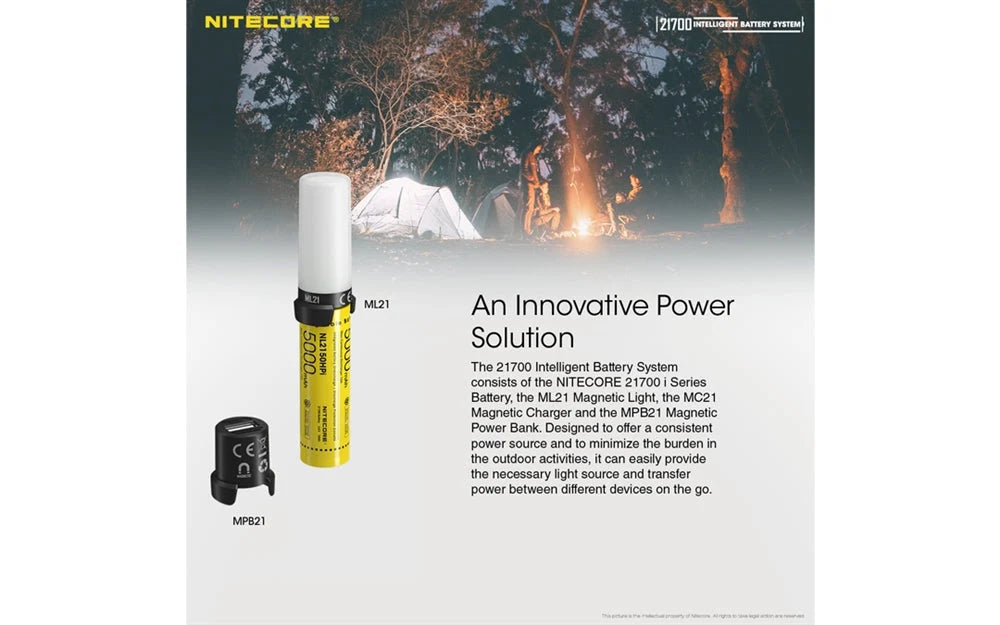 Nitecore Battery Lantern and Charger Kit