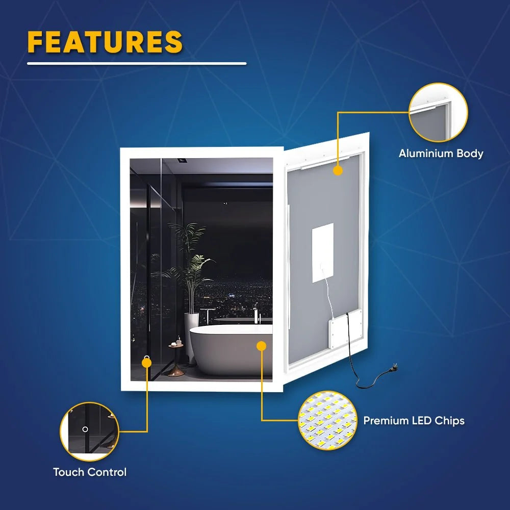 LEDMyplace Illuminated Wall Mirror