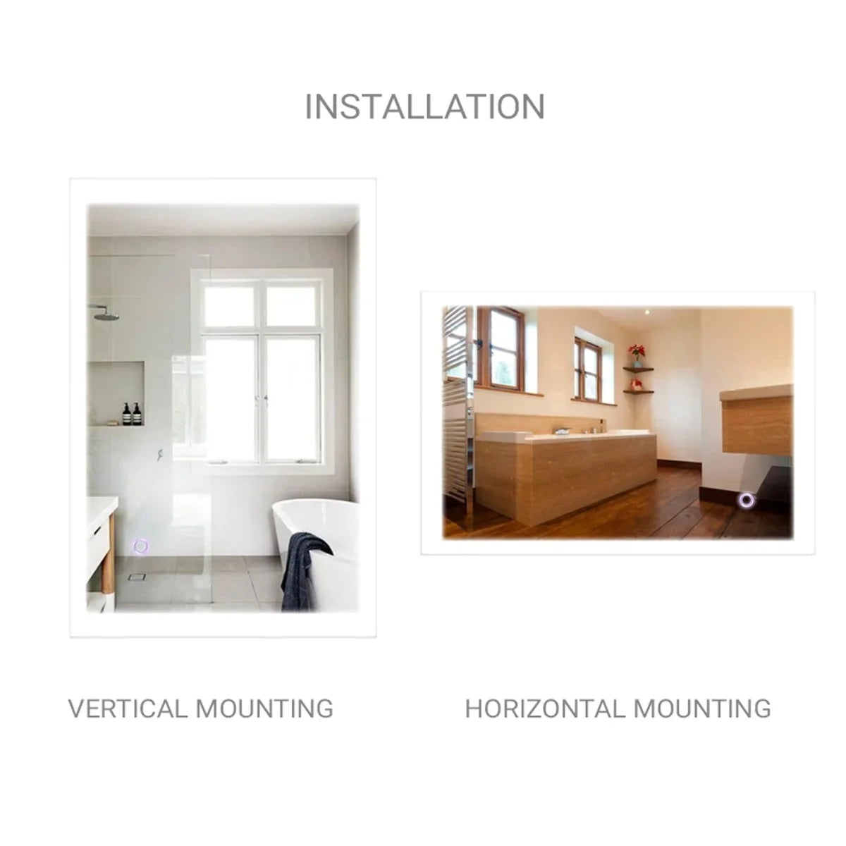 LEDMyplace Illuminated Wall Mirror