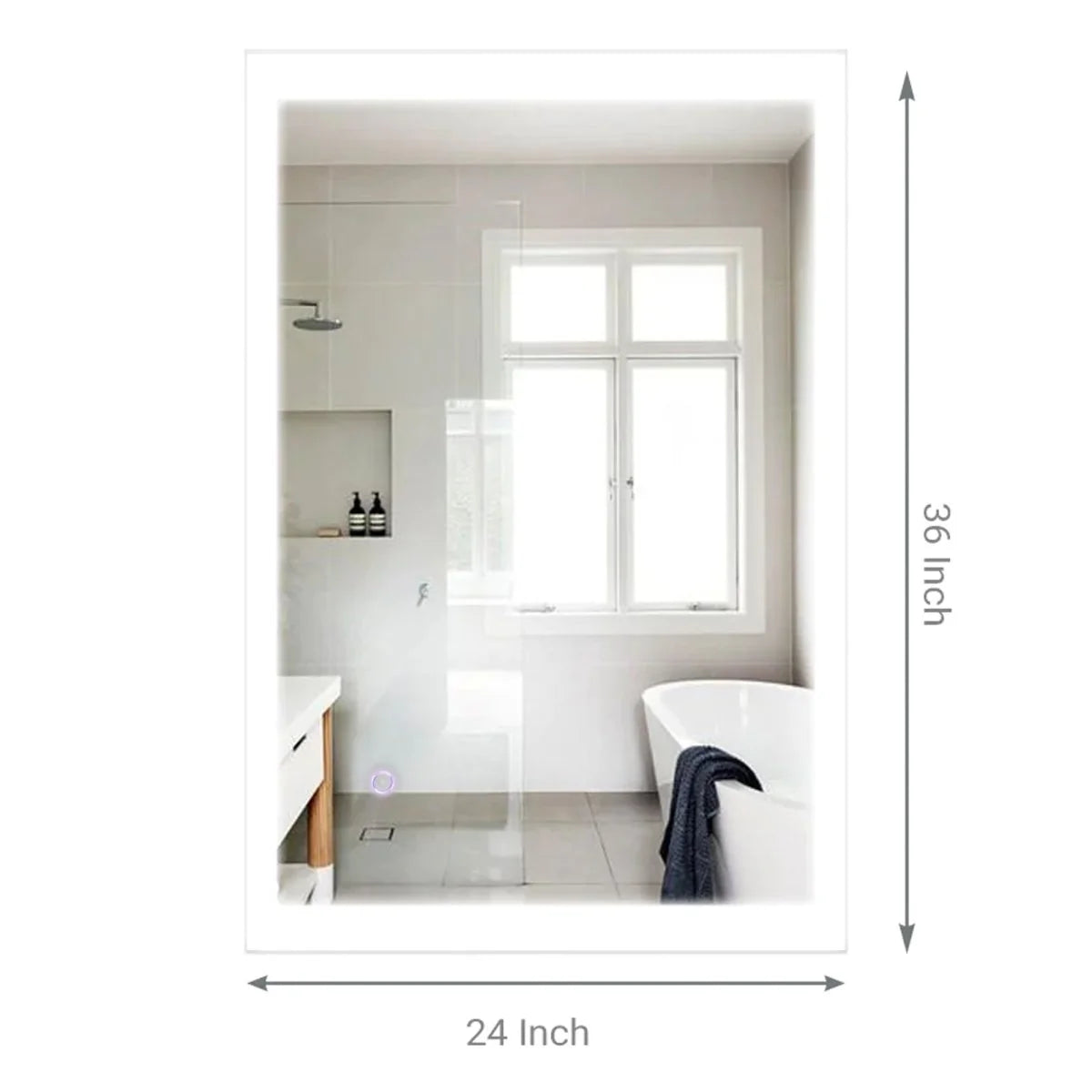 LEDMyplace Illuminated Wall Mirror