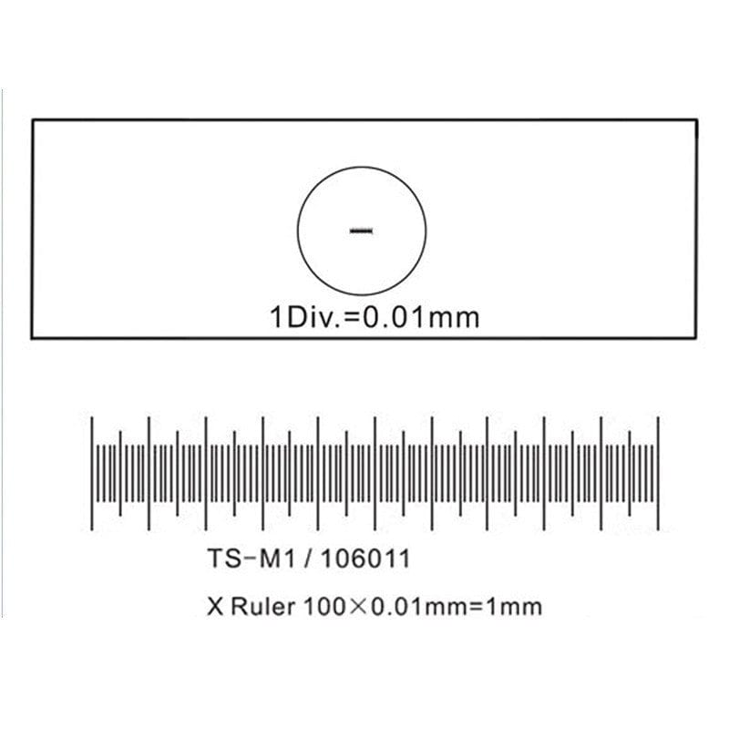 AmScope Microscope Calibration Slide