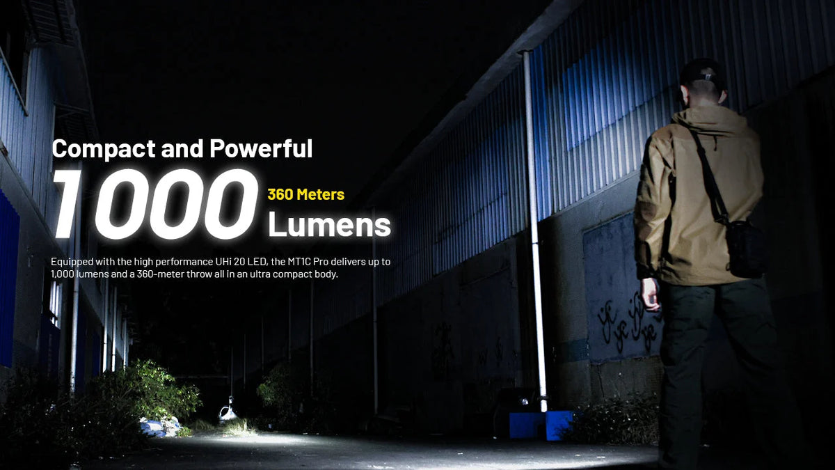 Nitecore Two-Mode Rechargeable Flashlight
