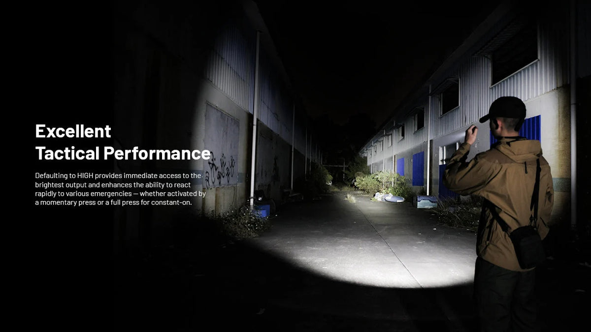 Nitecore Two-Mode Rechargeable Flashlight
